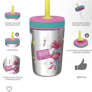 Trolls Tour Zak! Leak proof kids cup